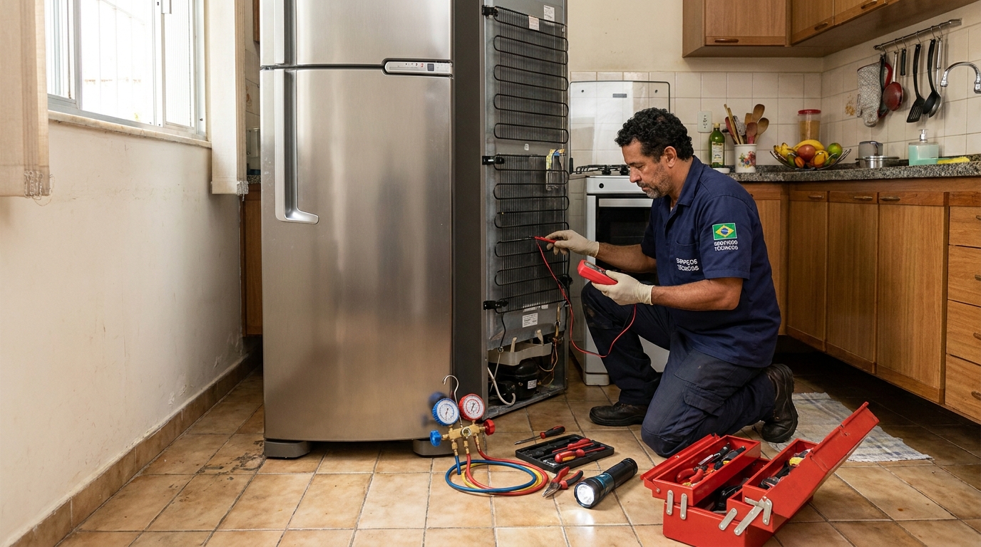 Manutenção na refrigeração em Palmas-TO